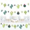 Big Dot of Happiness Prickly Cactus Party - Fiesta Party DIY Decorations - Clothespin Garland Banner - 44 Pieces